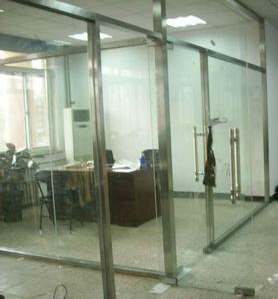 不銹鋼防火玻璃隔斷01
