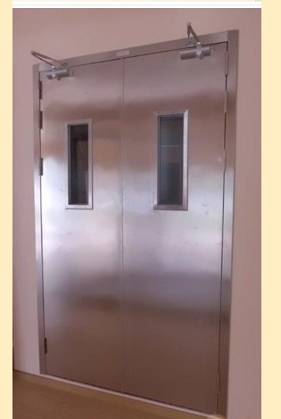 不銹鋼防火門01