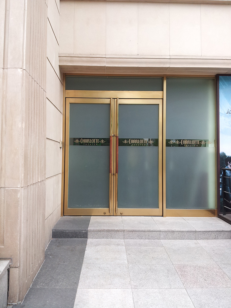 不銹鋼防火玻璃門07